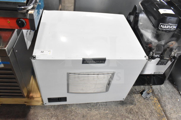 BRAND NEW 2025 Scotsman MC0330MAX-1A ice machine, Prodigy Elite® Series, air-cooled, 30", 365 lb., 115V, visible scratch.