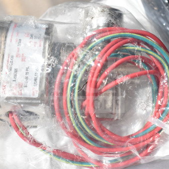 Brand new Henny Penny 17121 Valve Assembly, 120v, in packaging with visible wires and label details. Scratch and dent.