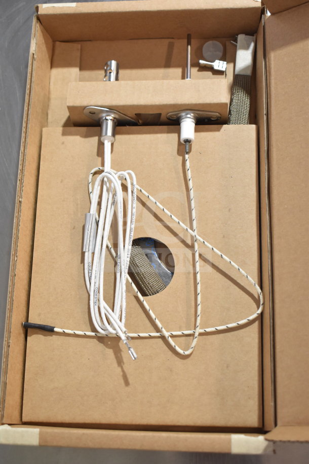 Brand new Metro RPC13-1450 digital thermometer, Moffat M234580 door roller catch, in original packaging.