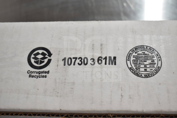 BRAND NEW SCRATCH AND DENT! 39725317801 Heatcraft 25317801 Evaporator Motor, corrugated recycle box, certification label.