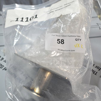 Brand new Vulcan 00-858579-00002 burner head assembly in sealed packaging with visible labels, indicating scratch and dent status.