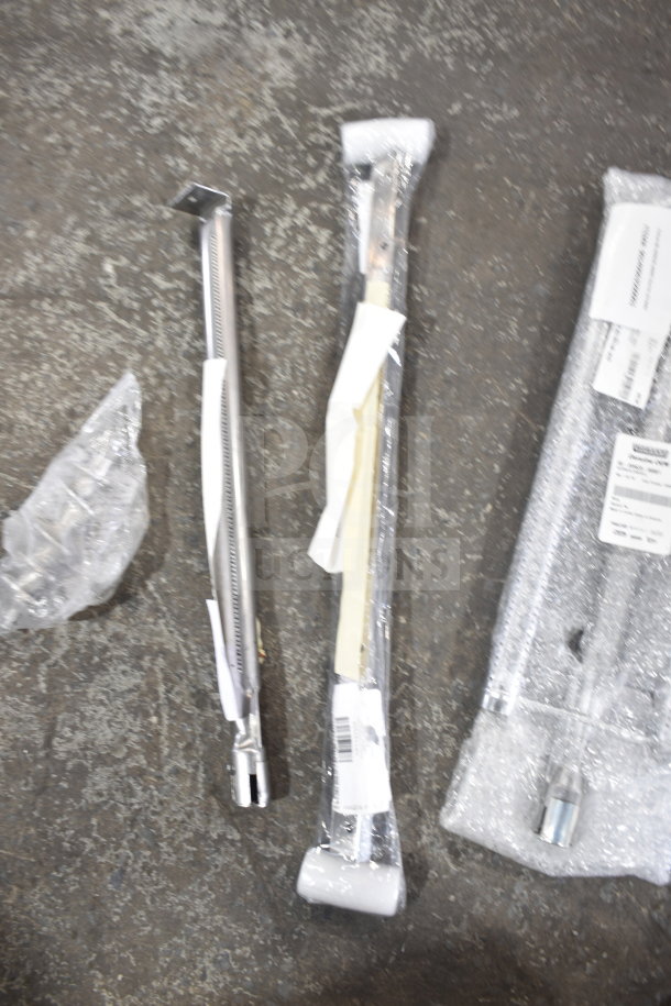 4 new scratch and dent items: Vulcan burner, Southbend door stop, burner assembly, Backyard Pro grinder auger. Packaged with labels.