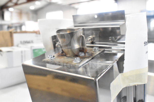 BRAND NEW HP1183246 Southbend 1183246 Burner, stainless steel, visible welds, scratch and dent condition, taped labels.