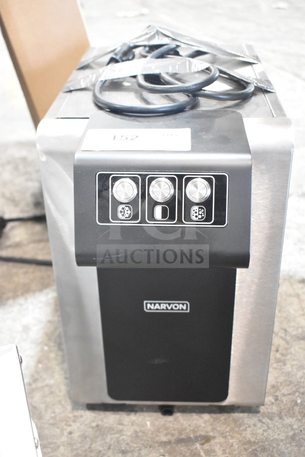 Narvon 23BCWD8 countertop water dispenser, 2024 model, offers chilled, ambient, and sparkling water options. New scratch and dent condition.