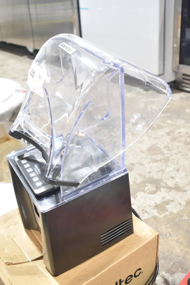 Brand new Blendtec ICB5/ABC5 Commercial Blender with sound enclosure, 3.8 hp, 120V, scratch and dent condition.
