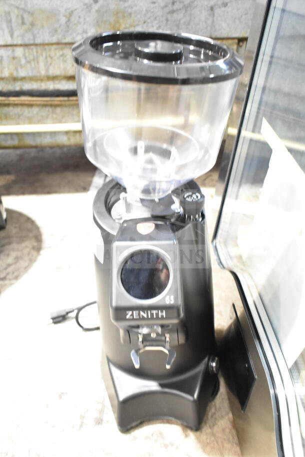 BRAND NEW Conti Valerio Zenith Touch bean grinder, 110-120V, 1 Phase, commercial countertop model, slight scratches.