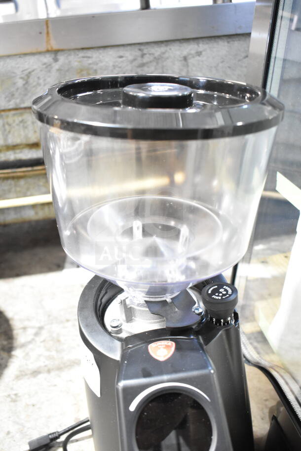 Brand new Conti Valerio Zenith Touch bean grinder, commercial countertop model, 110-120V, 1 Phase, minor scratches.