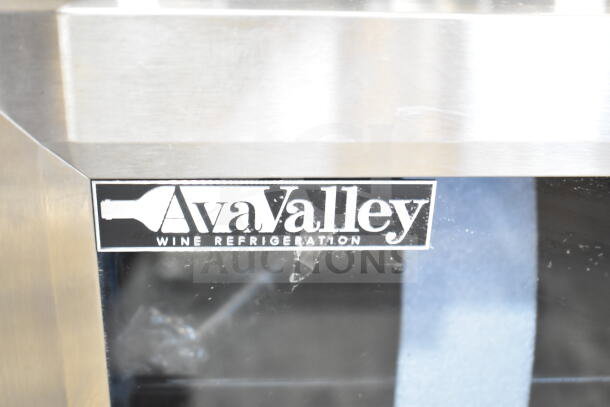 AvaValley 342BRC78SZ 78-can beverage cooler with full glass door. Brand new with scratch and dent. 120V, single phase.