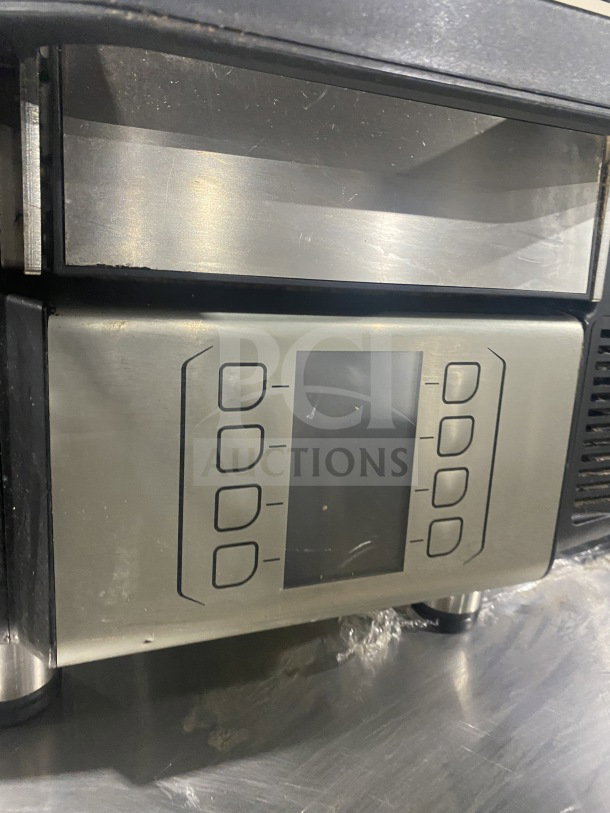 LATE MODEL 2017 Electrolux HSPP2RPRS infrared flat press, stainless steel, digital controls, on small legs, 208V.