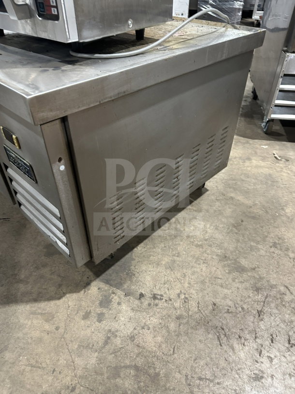 Arctic Air stainless steel 2-drawer refrigerated chef base, Model ARCB60CZ, on casters, 62", commercial-grade.