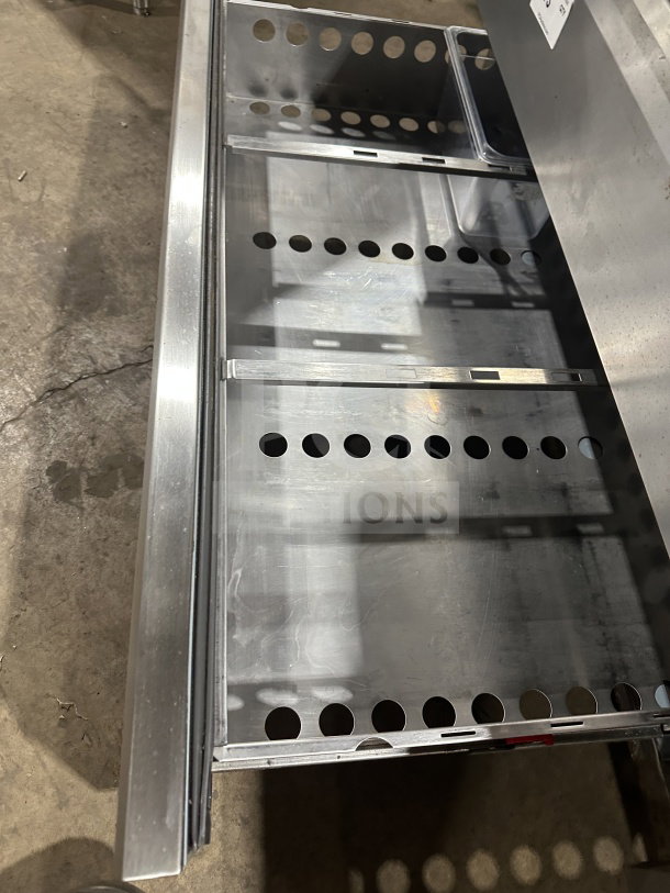 Arctic Air 62" stainless steel 2-drawer refrigerated chef base, model ARCB60CZ, on casters, in good condition.
