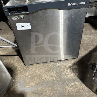 Scotsman Prodigy Plus Series 22" stainless steel ice machine, model C0522SA-32B, air-cooled, electric, 208/230V, 1 phase.