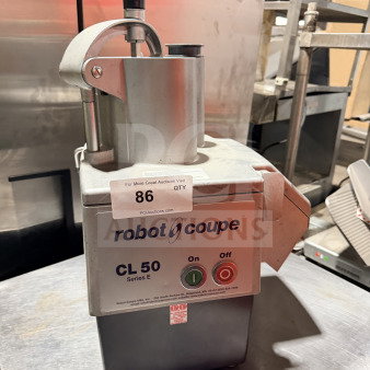 2018 Robot Coupe Commercial Stainless Steel Countertop Continuous Feed Food Processor! Without Discs!! Model: CL50! 115V 1 Phase! Working When Removed!
