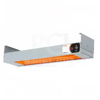 Brand new Nemco 615048 infrared strip warmer, 48" stainless steel, single rod, toggle control, 120V, 1 phase.