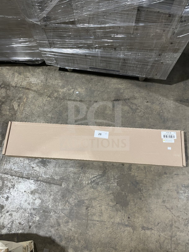 Nemco 48" stainless steel infrared strip warmer, model 6150-48, new in box, with toggle control, 120V, 1 phase.