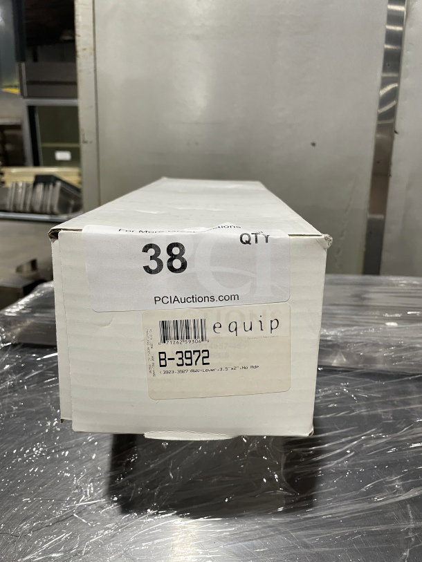 Brand new T&S B3972 commercial sink waste valve in box. Model B-3972, SN 7126259306. Box labeled with model info.