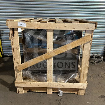 Brand new Structural Concepts Oasis CO3324RUC refrigerated merchandiser in crate. Model; CO3324RUC.