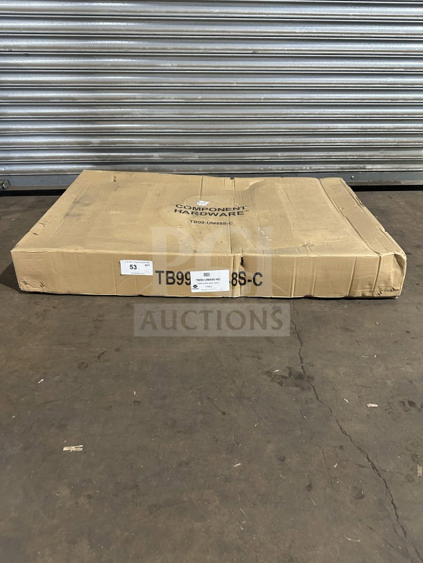 Brand new 48"x30" heavy-duty replacement hose by Component Hardware, Model TB99-UM48S-HC, in original packaging.