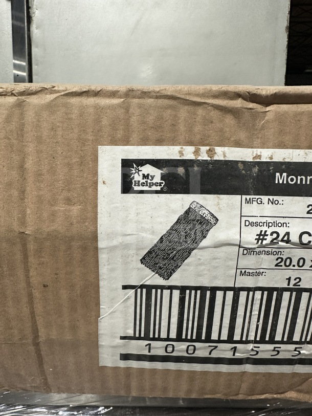 Brand new My Helper commercial cotton wet mop head replacement, model 405030, in original packaging.