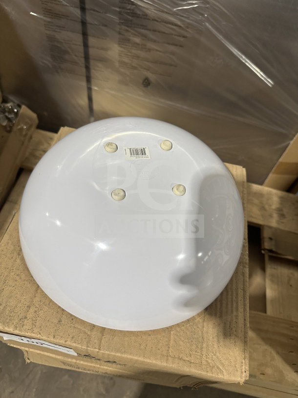 Brand new Elite Global Solutions 4.75-quart melamine bowl, Model M115R4 NW, heavy-duty, BPA-free, in original packaging.