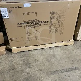 BRAND NEW IN THE BOX! American Range HD Series Commercial Stainless Steel Gas Powered 2 Burners Range! AR-36G-2B!