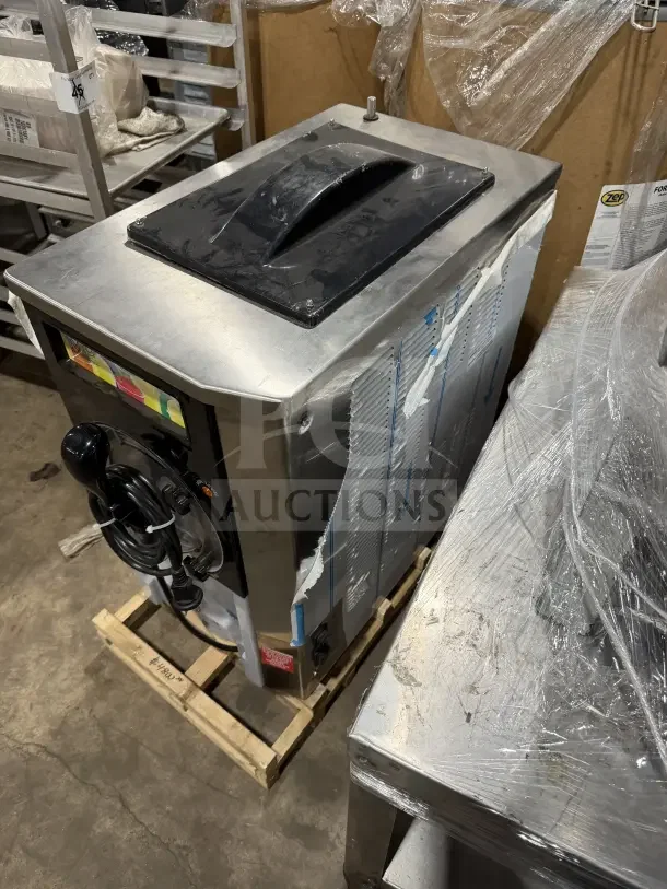 Brand new Crathco MPLED commercial stainless steel frozen beverage machine, 2022 model, 115V, out of box, SN: 2072001731.