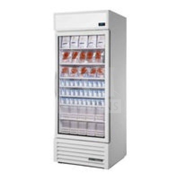 Brand new True TSCI-600R-G-PH commercial cooler. Single door, scratch and dent, 115 volts, 1 phase.