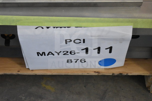 Brand new 48" Cooking Performance Group natural gas charbroiler, model CL-CPG-48-NL, 120,000 BTU, scratch and dent.