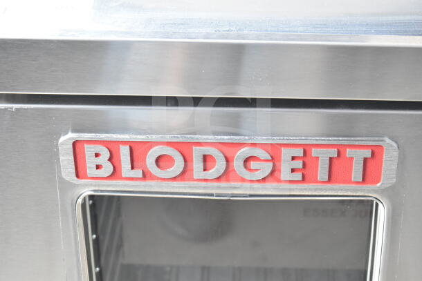 Brand new Blodgett Zephaire-100-G convection oven, stainless steel, view-through doors, 50,000 BTU.