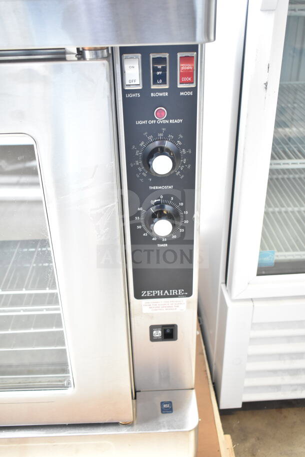 BRAND NEW 2025 Blodgett Zephaire-100-G convection oven, scratch and dent, 50,000 BTU, view-through doors, thermostatic controls.