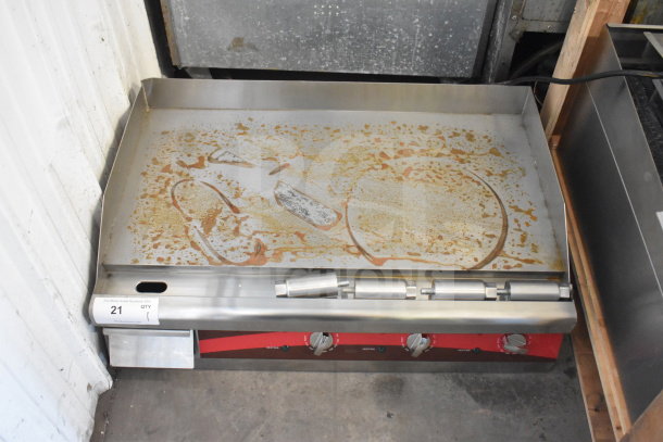 Brand new Avantco 177EG30N 30" electric countertop griddle, scratch and dent condition, 208/240V, 1 phase.
