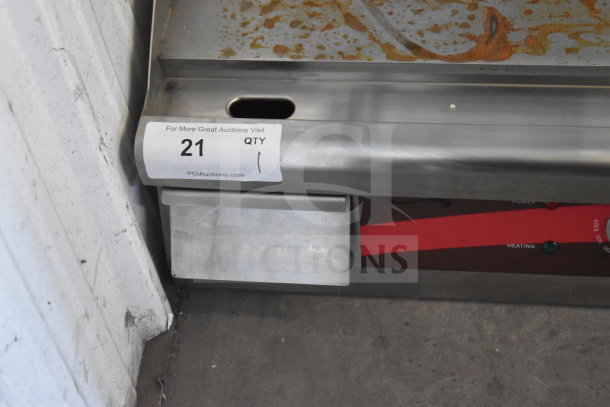 Brand new Avantco 177EG30N 30" electric countertop griddle, 208/240V, 1 phase; minor scratches and dents visible.