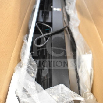 BRAND NEW SCRATCH AND DENT! 6871509BPC Boltic 36" Black Powder Coat Air Curtain with Plunger Door Switch