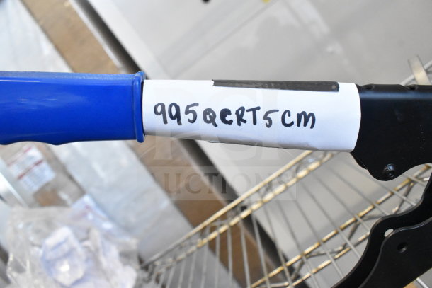 4 new scratch and dent items: Avantco Ice Evaporator Cylinder, Alto-Shaam Handle Kit, Zurn Elkay PEX Crimp Tool, ServIt Leg.