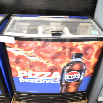 2022 IDW G-60e-NA34B Commercial Impulse Cooler Merchandiser, 110-120V, 1 Phase, Pepsi logo, excellent condition.