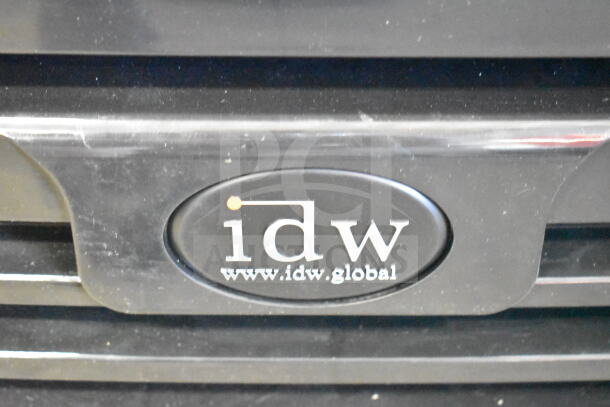 2022 IDW G-60e-NA34B Commercial Cooler with IDW branding. 110-120 Volts, 1 Phase. In excellent condition.