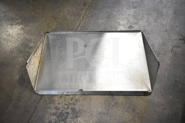Delfield Commercial Sandwich Salad Prep Table top panel, stainless steel, missing bolts, 115V, 1 phase.