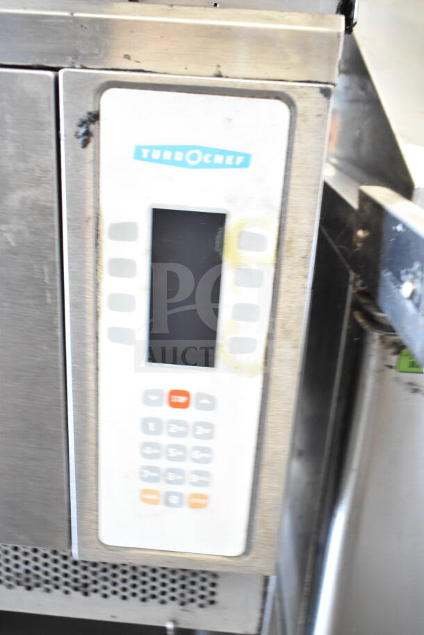 Turbochef NGC rapid cook oven, countertop model. Electric, 208/240V, 1 phase. Visible control panel with keypad.