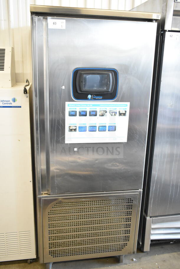 2021 Desmon GBF-15+ETL stainless steel commercial blast chiller shock freezer with 4 probes. 220V, 3 phase, excellent condition.