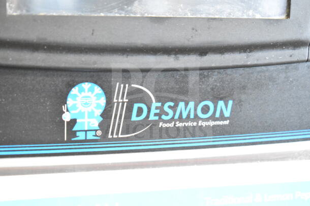 2021 Desmon GBF-15+ETL Stainless Steel Blast Chiller with 4 probes, 220V, 3 Phase. Features Desmon logo and control panel.