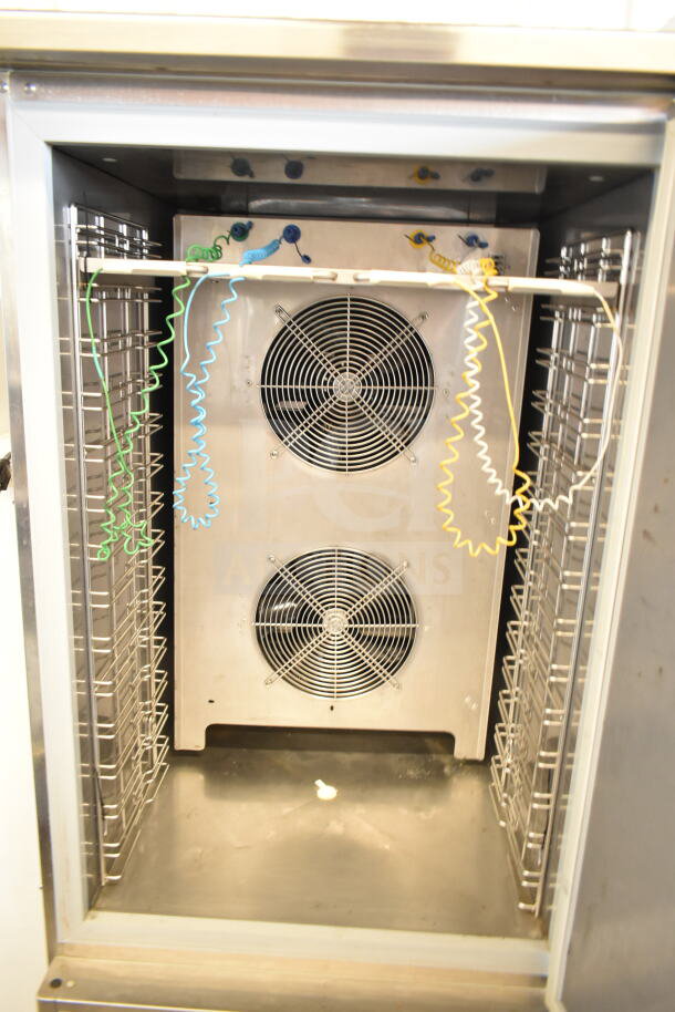 2021 Desmon GBF-15+ETL commercial blast chiller, stainless steel, with 4 probes, dual fans. 220V, 3 Phase, excellent condition.