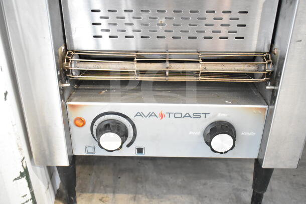AvaToast CTA7001 Conveyor Toaster Oven, 120 Volts, 1 Phase, commercial use, countertop model, visible wear.