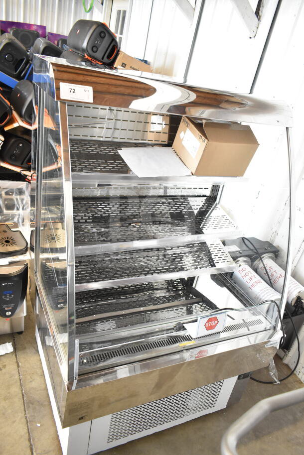 BRAND NEW SCRATCH AND DENT KoolMore CDA-13C Commercial Merchandiser, 13.4 cu. ft., with shelving, 110-120 Volts.