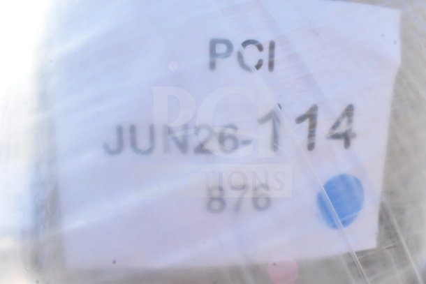 27 new scratch and dent items, including cake circles, cold cups, and paper plates. Tag reads: "JUN26-114".