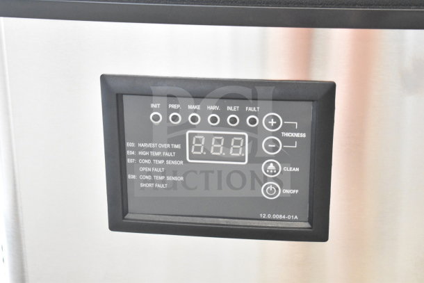 Avantco 194UCH280A undercounter ice machine control panel, brand new condition, featuring multiple operational settings.