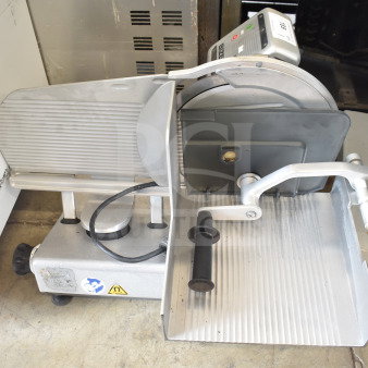 Bizerba VS12F Commercial Countertop Manual Meat & Cheese Slicer. 120 Volts, 1 Phase. Tested and Working!