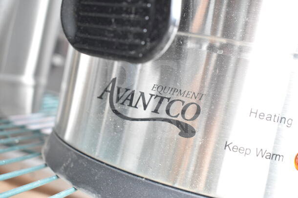 BRAND NEW Avantco 177CU65ETL 65 Cup Coffee Urn, double wall stainless steel, 110-120V, minor scratches, heating/keep warm options.