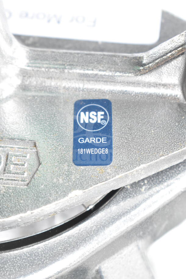 BRAND NEW scratch and dent Garde 181WEDGE8, 8-section fruit/vegetable wedge cutter with NSF label visible.