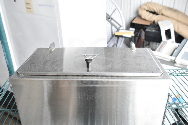 BRAND NEW 2025 Carnival King 382CDPW2 Double Cone Dip Warmer, 3 Qt., 120V, scratch and dent condition, stainless steel.