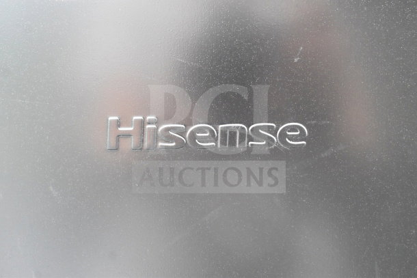 Four mini coolers including Galanz, Whirlpool, Hisense, Haier; 115 volts, 1 phase. Hisense branding visible.